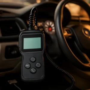Technik & Diagnose Ratgeber – Fehlercodes & Warnleuchten 4 OBD2-Diagnosegerät am Fahrzeug – Fehlercodes auslesen Symbolbild